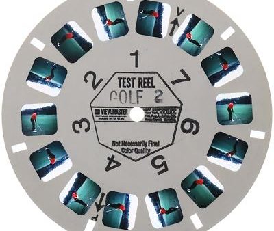 Golf Instruction #2 - View-Master Test Reel - vintage Online now