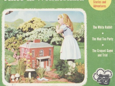 Alice in Wonderland - View-Master 3 Reel Packet - vintage - B360-S4 Fashion