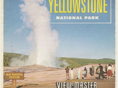 Yellowstone National Park - View-Master 3 Reel Packet - 1960s views - vintage - A306-S5 Fashion