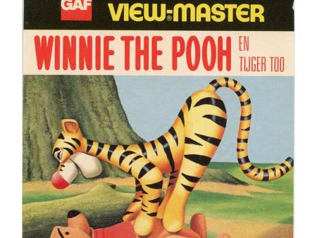 Winnie the Pooh en Tijger Too - View-Master Single Reel on Card - vintage - BB369-1N For Sale