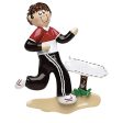 Guy Runner Christmas Ornament For Sale