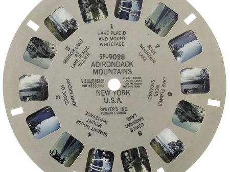 Adirondack Mountains New York USA - View-Master SP Reel - vintage - (SP-9028x) For Cheap