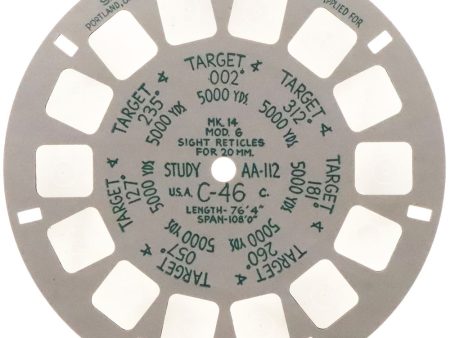 AA-112 - Military Range Estimation Study Reel - Curtis C-46 Commando- naval aviation reel - vintage For Cheap