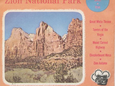 Zion National Park - View-Master 3 Reel Packet - vintage - 141-A,B,C-S3 Sale