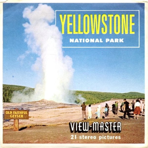 Yellowstone National Park - View-Master 3 Reel Packet - 1960s Views - Vintage - (PKT-A306-S5) Online Hot Sale