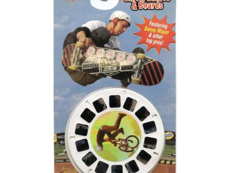 Extreme 3D bikes, Blades & Boards - View-Master - 3 Reels on Card -Opened (C7186-o) Cheap