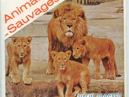 Animaux Sauvages - View-Master 3 Reel Packet - vintage - B614F-BS5 For Discount