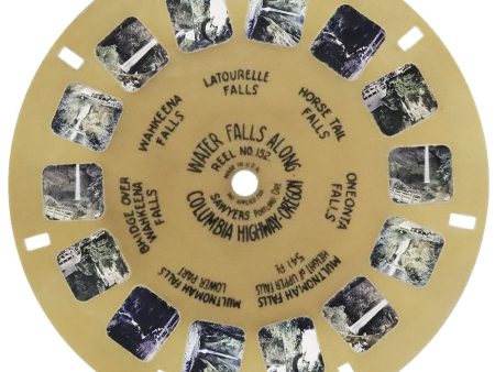 Water Falls Along Columbia Hwy, Oregon  - View-Master Buff Reel - vintage - (BUF-152c) For Discount