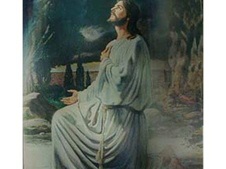 Christ in Gethsemane & Agony in the Garden - 3D Animated Lenticular Poster - 12 X 16 Online Hot Sale