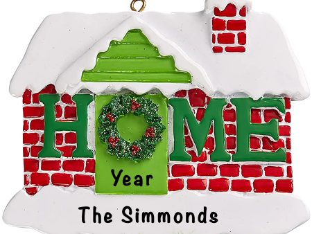 Home Sweet Home Personalized Ornament Online Sale