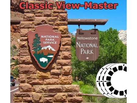 Yellowstone National Park - Vintage Classic View-Master - 1950s views For Sale