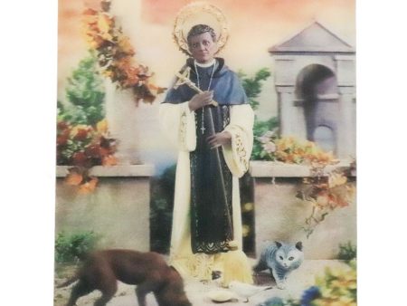 St. Martin de Porres - 3D Lenticular Poster - 12 X 16 Sale