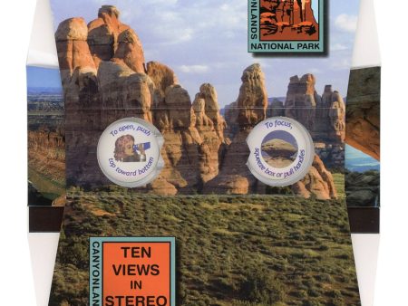 Canyonlands Utah - OH WOW Greeting Card - Mailable Viewer with 10 view cards - NEW Hot on Sale