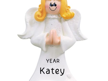 Angel Personalized Ornament - Blonde Cheap