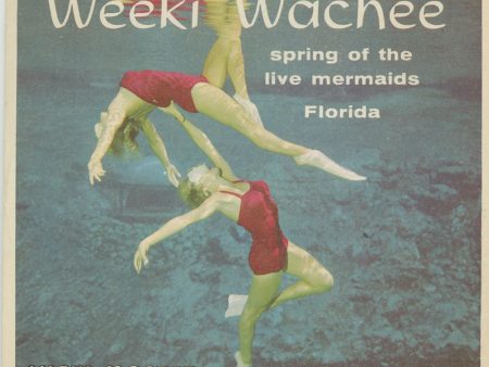 Weeki Wachee - Spring of the Live Mermaids - View-Master 3 Reel Packet - 1958 - (A991-S5) Online Hot Sale