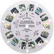 Alligator Farm - St. Augustine - View-Master 3 Reel Set Card - 1986 - vintage - 5354 For Discount