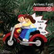 Motorcycle Couple Christmas Ornament For Discount