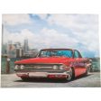 Red Car - 3D Lenticular Poster - 12x16 Print - New Online Hot Sale