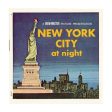 New York City at Night - View-Master Reel Packet - 1970s views - vintage - (A647-G1) For Sale