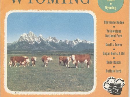 Wyoming - View-Master 3 Reel Packet - 1957 - vintage - A305-S3 For Discount