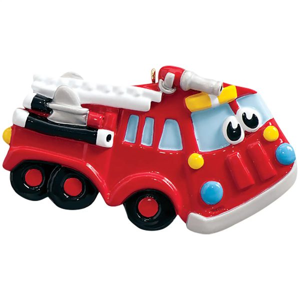 Fire Truck Toy Personalized Ornament For Discount