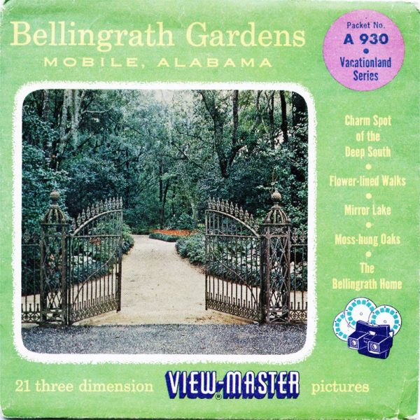 Bellingrath Gardens - View-Master 3 Reel Packet - vintage - A930-S4 Online now