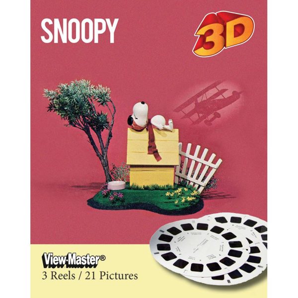 Snoopy - View-Master 3 Reel Set - as new For Sale