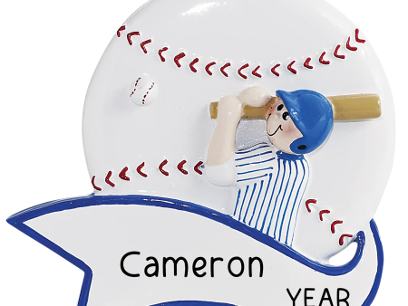 Baseball Boy Swing Christmas Ornament Online Sale