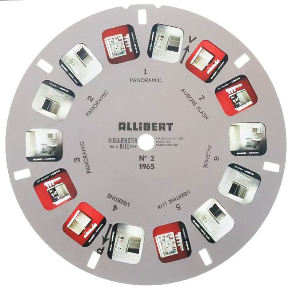 Allibert No.2 - View-Master Commercial Reel - 1965 - Medicine Cabinets - vintage Fashion