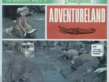 Adventureland - Disneyland - View-Master 3 Reel Packet - vintage - A177-G3F For Discount