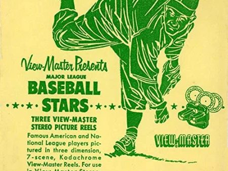 Baseball Stars - Vintage Classic View-Master For Sale