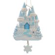 Frozen Ice Castle Christmas Ornament For Cheap