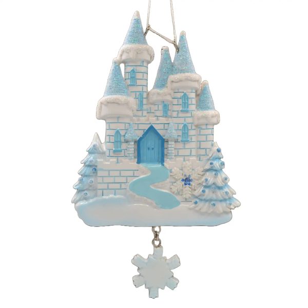 Frozen Ice Castle Christmas Ornament For Cheap