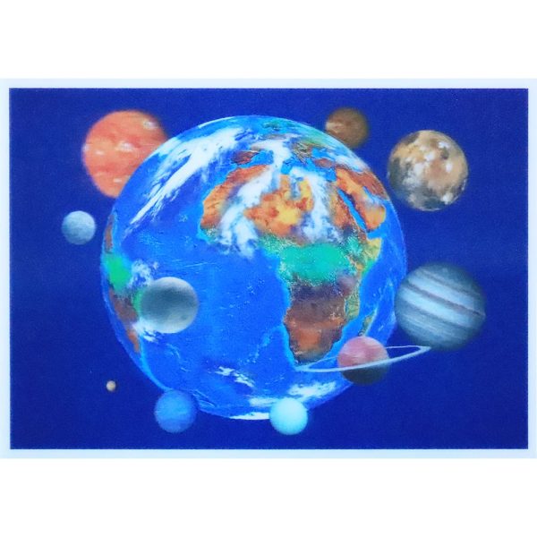 Earth - 3D Lenticular Postcard Greeting Card Online