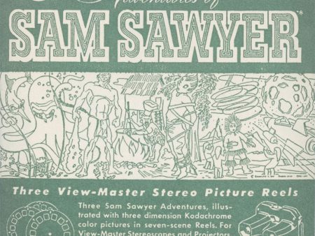 Adventures of Sam Sawyer - Series 2- View-Master 3 Reel Packet - vintage - S1 on Sale