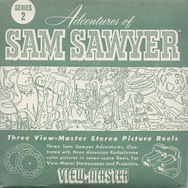 Adventures of Sam Sawyer - Series 2- View-Master 3 Reel Packet - vintage - S1 on Sale