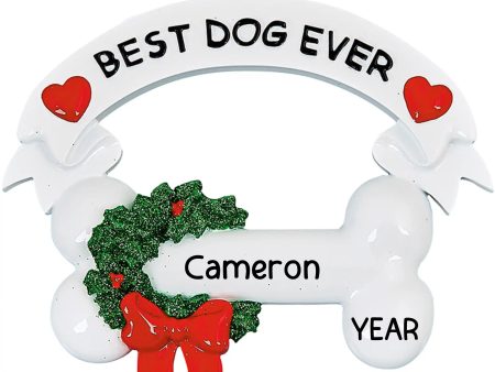 Best Dog Ever Christmas Ornament For Sale