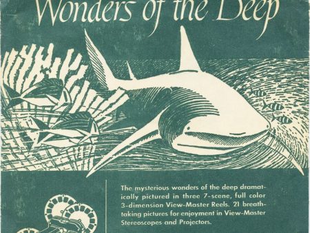 Wonders of the Deep - View-Master 3 Reel Packet - vintage - 990-A,B,C-S1 For Discount