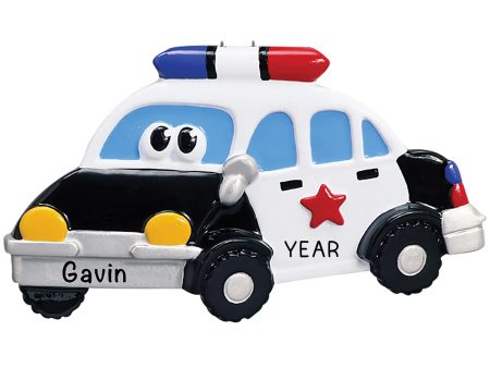 Police Car Toy Christmas Ornament Sale