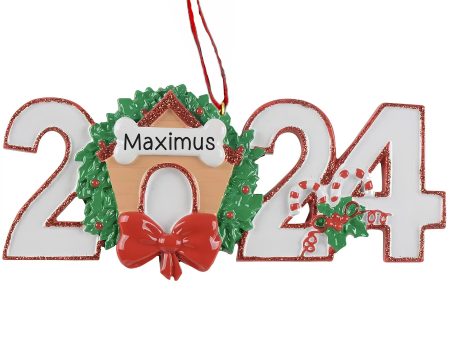 Best Dog 2024 Personalized Ornament Sale