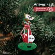 Golf Bag Christmas Ornament Fashion