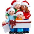 Gift Family of 4 Personalized Ornament Online now