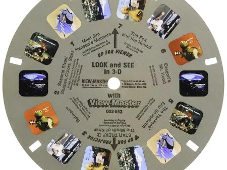 1983 - Look and See in 3-D with View-Master - Demonstration Reel - View-Master Single Reel - vintage - (002-553) Cheap