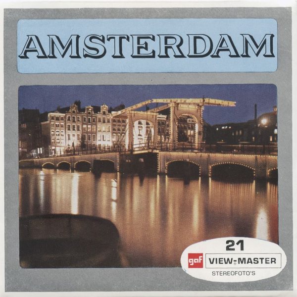 Amsterdam - View-Master 3 Reel Packet - vintage - C388-BG1 Discount