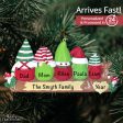 Gnomes Family of 5 Christmas Ornament For Sale