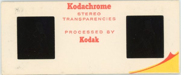 3D Original Kodachrome Stereo Realist Pin-Up Slide - Figure Study - vintage Fashion