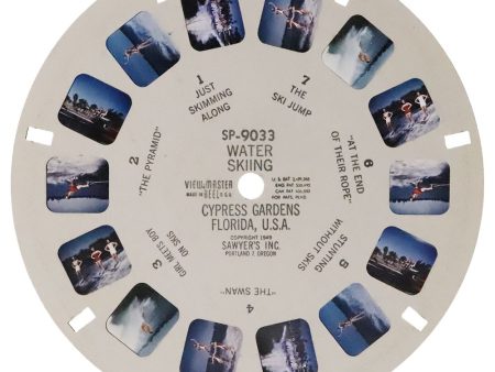 Water Skiing Cypress Gardens Florida USA - View-Master SP Reel - vintage - (SP-9033x) Supply