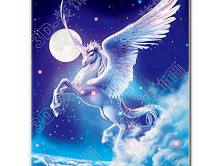 Unicorns - Triple Views - 3D Action Lenticular Poster - 12x16 - 3 Prints in 1 - New Cheap