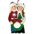 Ugly Sweater Couple Christmas Ornament Online Sale