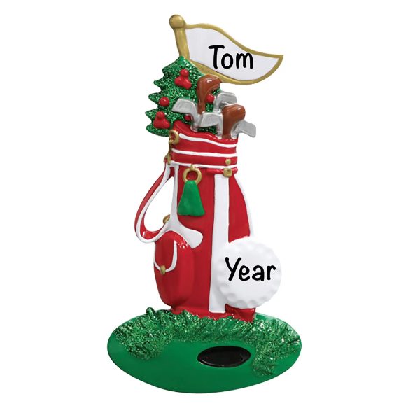 Golf Bag Christmas Ornament Fashion